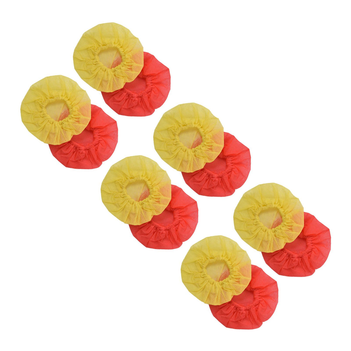 100 Pcs Disposable Microphone Cover Non Woven Microphone Protective Cover for Schools Universities Campgrounds