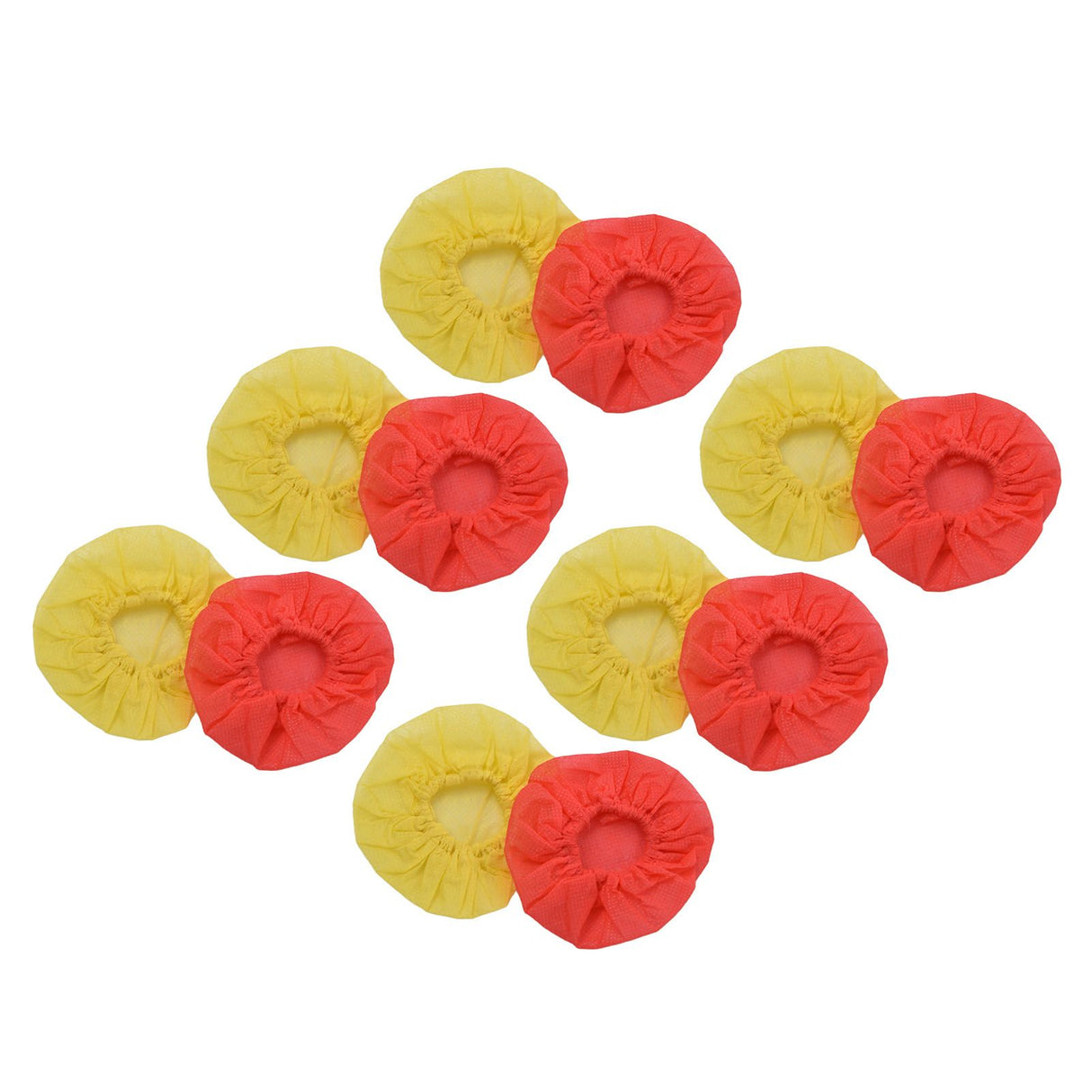 100 Pcs Disposable Microphone Cover Non Woven Microphone Protective Cover for Schools Universities Campgrounds