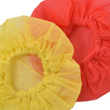 100 Pcs Disposable Microphone Cover Non Woven Microphone Protective Cover for Schools Universities Campgrounds