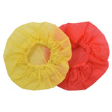 100 Pcs Disposable Microphone Cover Non Woven Microphone Protective Cover for Schools Universities Campgrounds