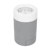 Dog Paw Cleaner Semi Automatic Portable Dog Foot Washing Cup for Pets Cats and DogsGrey - Rear View