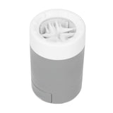 Dog Paw Cleaner Semi Automatic Portable Dog Foot Washing Cup for Pets Cats and DogsGrey - Low Angle