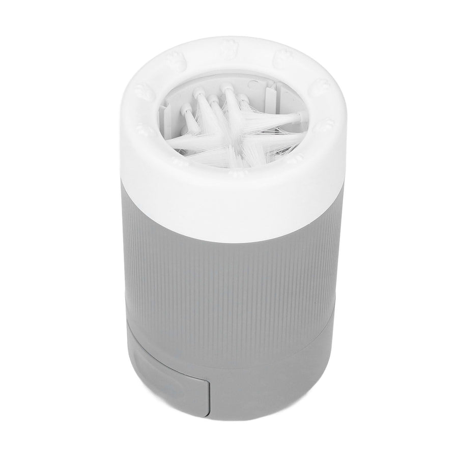 Dog Paw Cleaner Semi Automatic Portable Dog Foot Washing Cup for Pets Cats and DogsGrey