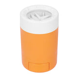 Dog Paw Cleaner Semi Automatic Portable Dog Foot Washing Cup for Pets Cats and DogsOrange - Top-Down View