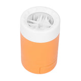 Dog Paw Cleaner Semi Automatic Portable Dog Foot Washing Cup for Pets Cats and DogsOrange - Close-Up Angle
