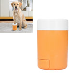 Dog Paw Cleaner Semi Automatic Portable Dog Foot Washing Cup for Pets Cats and DogsOrange - Extra Image