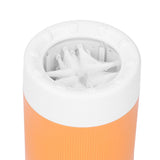 Dog Paw Cleaner Semi Automatic Portable Dog Foot Washing Cup for Pets Cats and DogsOrange - Extra Image