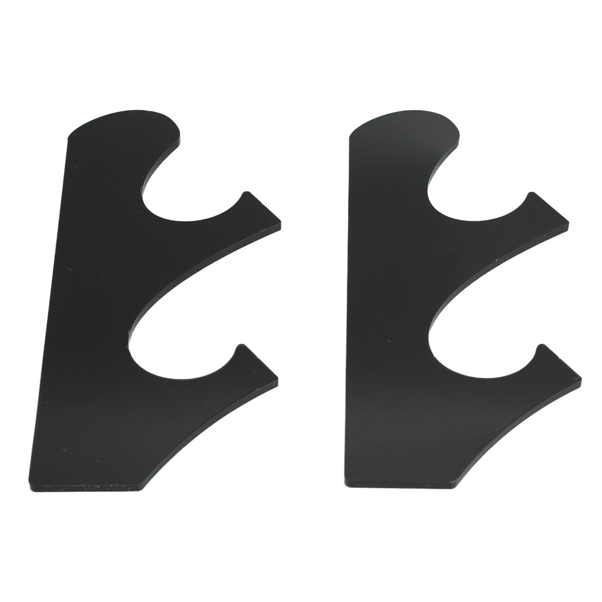 1 Pair/set Multi Layer Vintage Sword Holder Rack Break Resistance Acrylic Sword StandBlack
