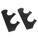1 Pair/set Multi Layer Vintage Sword Holder Rack Break Resistance Acrylic Sword StandBlack - Side View