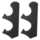 1 Pair/set Multi Layer Vintage Sword Holder Rack Break Resistance Acrylic Sword StandBlack - Rear View