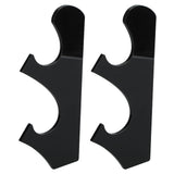 1 Pair/set Multi Layer Vintage Sword Holder Rack Break Resistance Acrylic Sword StandBlack