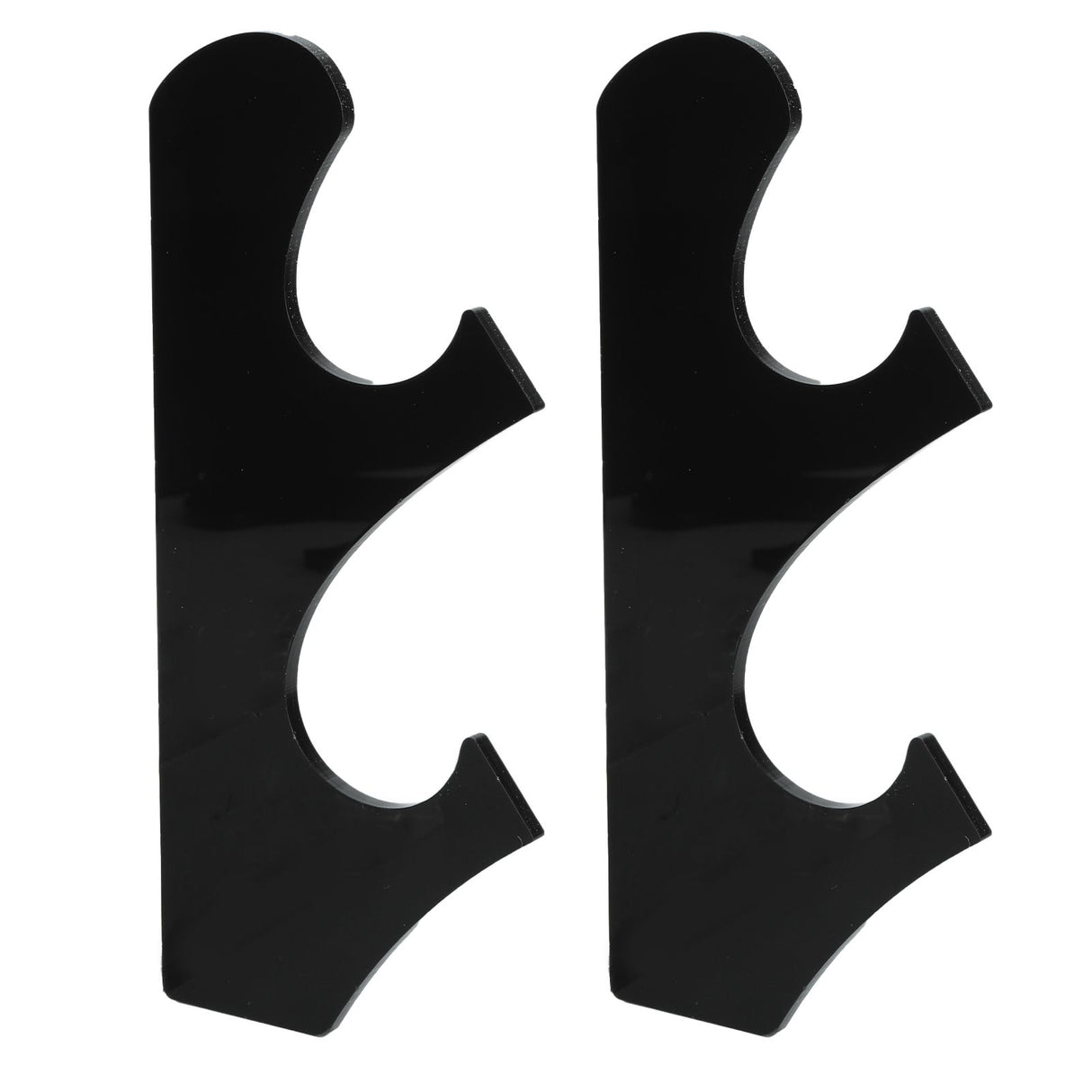 1 Pair/set Multi Layer Vintage Sword Holder Rack Break Resistance Acrylic Sword StandBlack