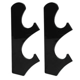 1 Pair/set Multi Layer Vintage Sword Holder Rack Break Resistance Acrylic Sword StandBlack