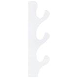 1 Pair Sword Stand Acrylic Three Layer Wall Mounted Sword Display Stand Support for All SwordsTransparent