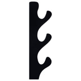 1 Pair Sword Stand Acrylic Three Layer Wall Mounted Sword Display Stand Support for All SwordsBlack - Extra Image