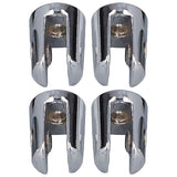 1 Pair Sword Stand Acrylic Three Layer Wall Mounted Sword Display Stand Support for All SwordsBlack