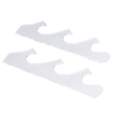 1 Pair Sword Holder Stand Sword Display Rack Wall Mounted Samurai Sword Hanger for HomeTransparent