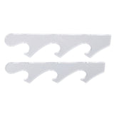 1 Pair Sword Holder Stand Sword Display Rack Wall Mounted Samurai Sword Hanger for HomeTransparent