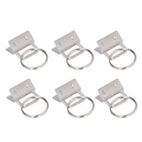 40PCS Key Fob Hardware DIY Craft Project Fine Workmanship High Hardness Iron Material Keychain Hardware