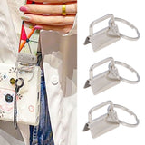 40PCS Key Fob Hardware DIY Craft Project Fine Workmanship High Hardness Iron Material Keychain Hardware