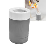 Dog Paw Cleaner Portable Dog Paw Washer Cup Lightweight Pet Paw Cleaning Tool for HomeGrey