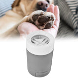 Dog Paw Cleaner Portable Dog Paw Washer Cup Lightweight Pet Paw Cleaning Tool for HomeGrey