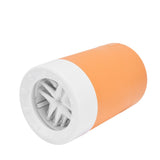 Dog Paw Cleaner Portable Dog Paw Washer Cup Lightweight Pet Paw Cleaning Tool for HomeOrange