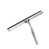 Office Glass Squeegee Water Blade Squeegee Stainless Steel Shower Glass Squeegee for Household - Top-Down View