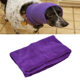 Dog Ear Muffs Thickened Anti Noise Warm Cold Proof Dog Earmuffs Outdoor EarmuffsPurple L - Extra Image
