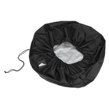 Tire Cover Universal Waterproof Multifunctional Tire Storage Bags for Motorhomes Boat Trailers Campers Jeeps TrucksBlack L - Low Angle