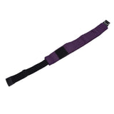 Deformable Face Mask Multifunctional Reusable Mask Washable Protective Mask Ear Strap Free Mouth CoverPurple - Side View