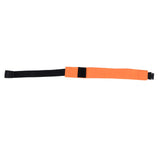 Deformable Face Mask Multifunctional Reusable Mask Washable Protective Mask Ear Strap Free Mouth CoverOrange - Side View