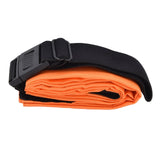 Deformable Face Mask Multifunctional Reusable Mask Washable Protective Mask Ear Strap Free Mouth CoverOrange - Rear View