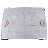 197x217cm Universal Windshield Snow Cover with Reflective Strip Car Rain Proof Windshield Cover Protector
