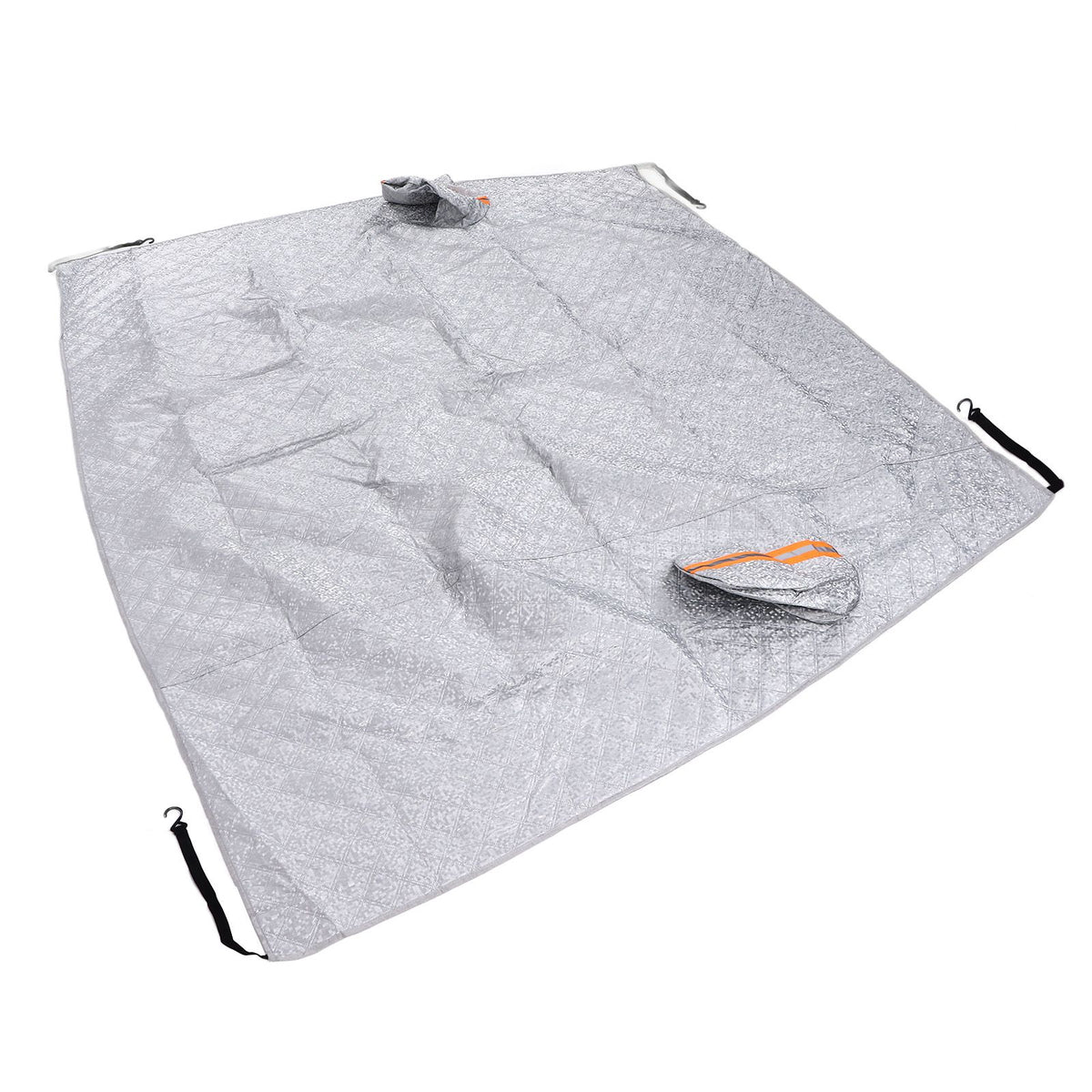 197x217cm Universal Windshield Snow Cover with Reflective Strip Car Rain Proof Windshield Cover Protector