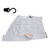 197x217cm Universal Windshield Snow Cover with Reflective Strip Car Rain Proof Windshield Cover Protector