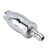 High Pressure Washer 3600PSI Rotating Turbo Nozzle with 1/4in Quick Connect Plug Stainless Steel Rotating Nozzle