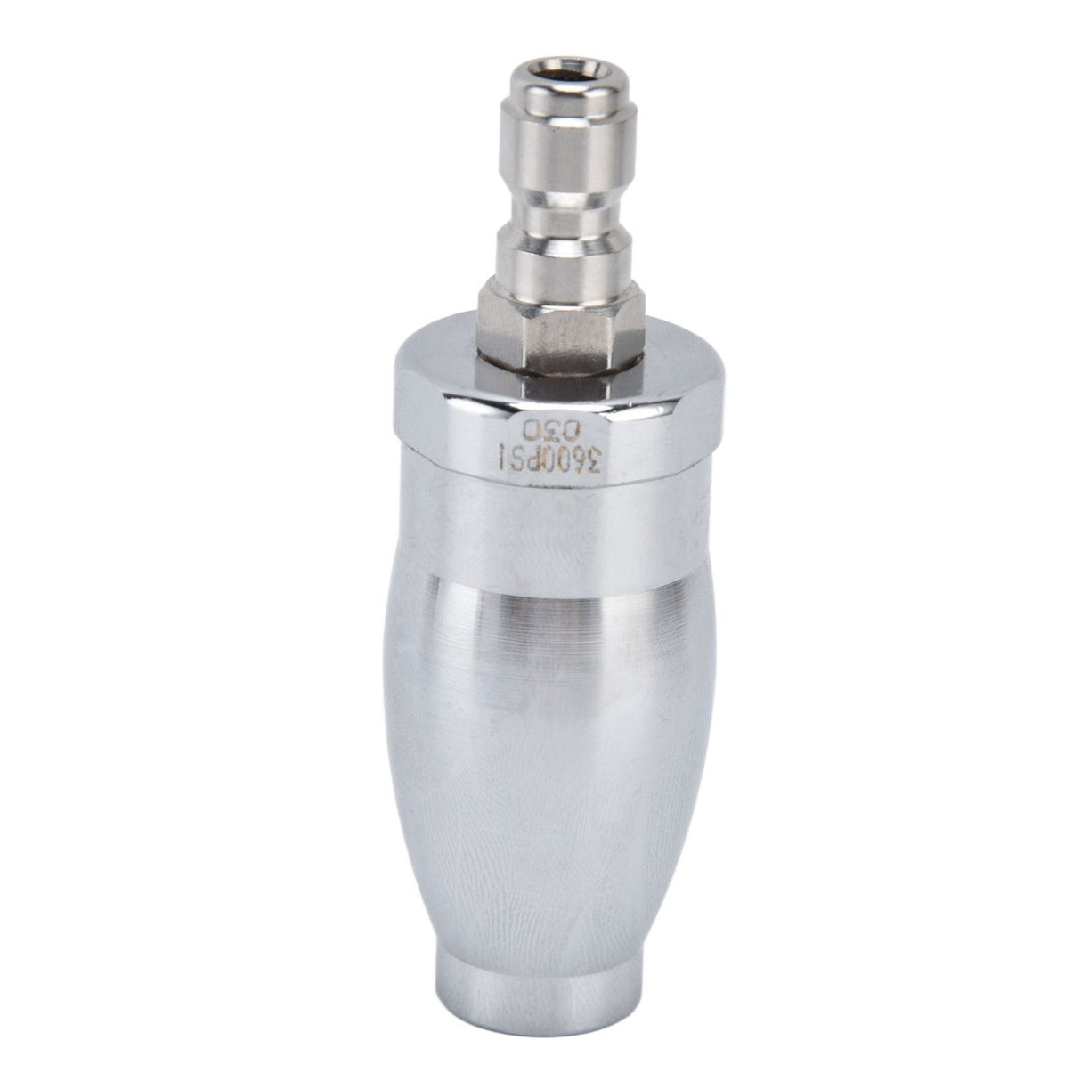 High Pressure Washer 3600PSI Rotating Turbo Nozzle with 1/4in Quick Connect Plug Stainless Steel Rotating Nozzle