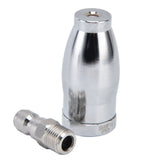 High Pressure Washer 3600PSI Rotating Turbo Nozzle with 1/4in Quick Connect Plug Stainless Steel Rotating Nozzle - Low Angle