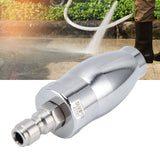 High Pressure Washer 3600PSI Rotating Turbo Nozzle with 1/4in Quick Connect Plug Stainless Steel Rotating Nozzle - Extra Image