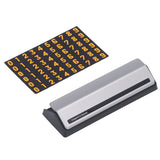 Car Temporary Parking Sign Stable Structure Environmentally Friendly Small Compact Exquisite Number PlateSilver