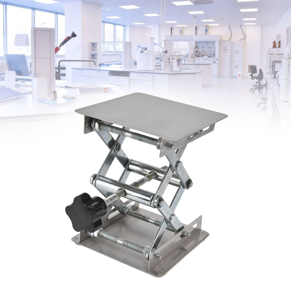 Adjustable Lifting Platform Laboratory Lift Stand Stainless Steel Lifting Table Welding Positioner Tool