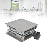 Adjustable Lifting Platform Laboratory Lift Stand Stainless Steel Lifting Table Welding Positioner Tool - Extra Image