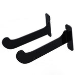 1Pair Yoga Mat Wall Mount Holder Acrylic Yoga Mat Wall Hanger Storage Rack Household Exercise Yoga Mat BracketBlack