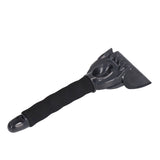 Waterproof Ice Scraper Mitt 2 in 1 Design Elastic Band Design Easy to Hold Convenient Cold Proof Car Snow Scraper GloveBlack - Extra Image