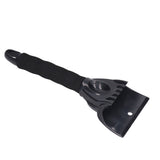 Waterproof Ice Scraper Mitt 2 in 1 Design Elastic Band Design Easy to Hold Convenient Cold Proof Car Snow Scraper GloveBlack