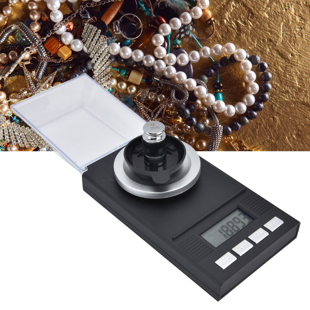 Electronic Digital Scale High Accuracy Digital Weight Scale with 8 Different Units Tare Calibration Function