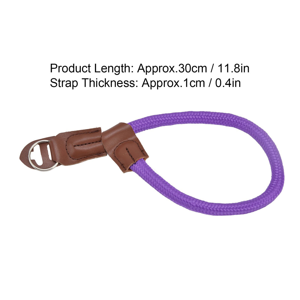 Adjustable Camera Hand Wrist Strap for Nikon Digital SLR Camera Quick Release Hand RopePurple