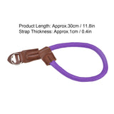 Adjustable Camera Hand Wrist Strap for Nikon Digital SLR Camera Quick Release Hand RopePurple - Extra Image