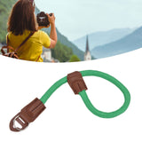 Adjustable Camera Hand Wrist Strap for Nikon Digital SLR Camera Quick Release Hand RopeGreen - Extra Image